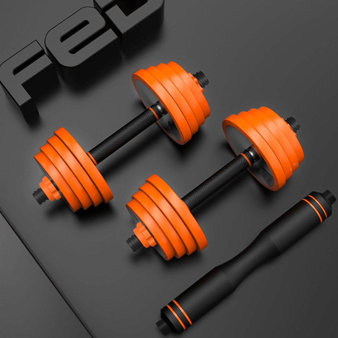 FED FED-XM8009 Pure Steel Home Dumbbell Barbell Horizontal Bar Multifunctional Indoor Sports Fitness Equipment - MRSLM