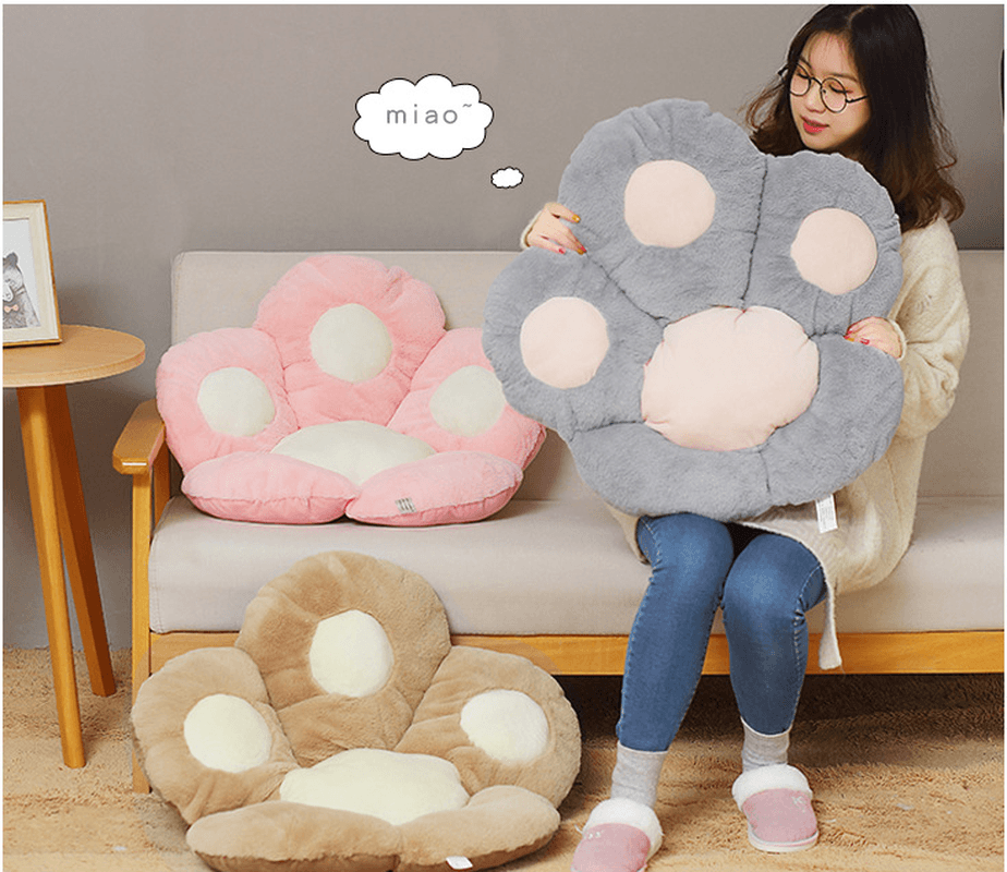 Super Cute Cat Paw Bear Paw Pillow Cushion - MRSLM