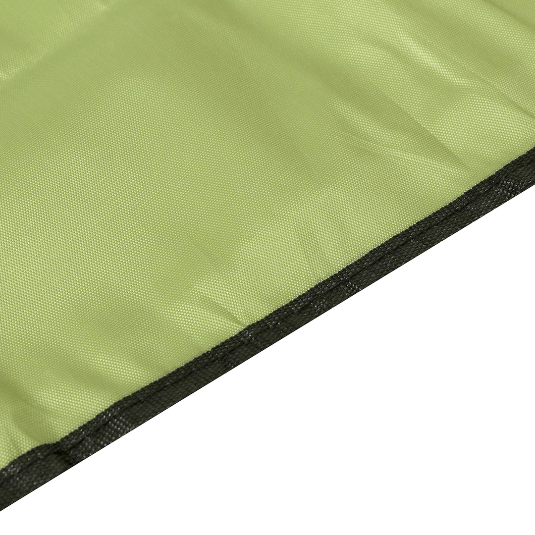 210D Oxford Fabric Army Green Moisture-Proof Tent Shelter Folding Awning Tarp Hammock Rain Sunshade Picnic Mat Outdoor Camping Trave - MRSLM