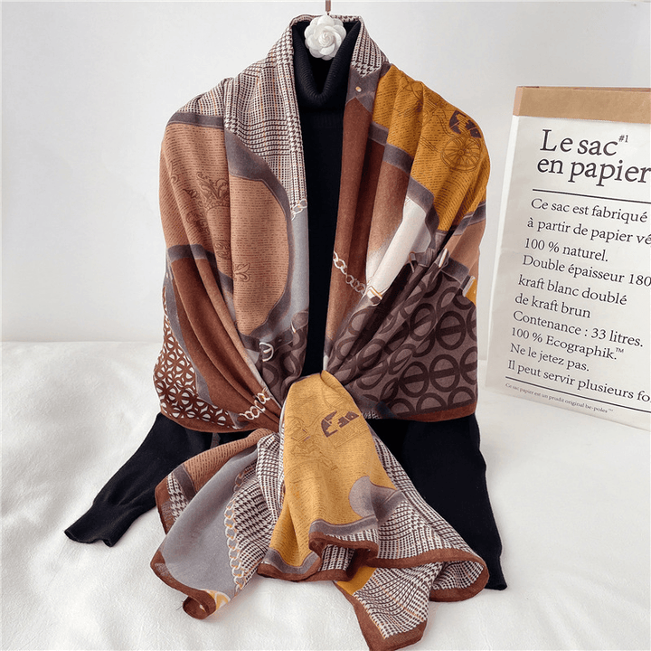 Fashion Scarf Women Cotton and Linen Shawl Europe and America - MRSLM