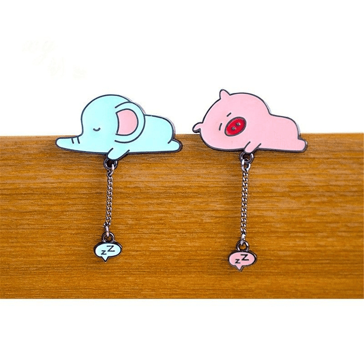 Cartoon Enamel Collar Pins Badge Corsage Cute Brooch Fashion Jewelry Decorations - MRSLM