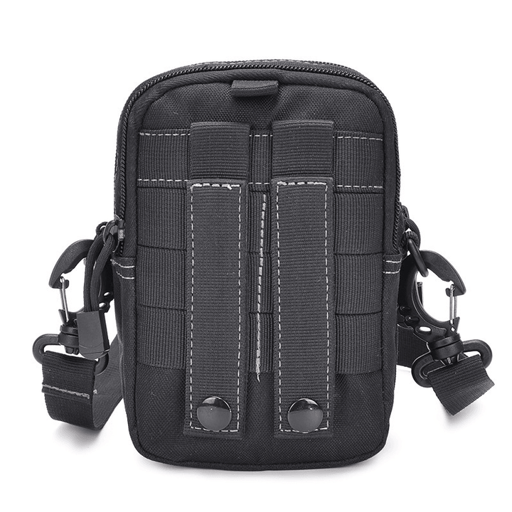 6Inch Multifunction Tactical Waist Bag Shoulder Bag Zipper anti Theft Crossbody Bag Camping Hunting Travel - MRSLM