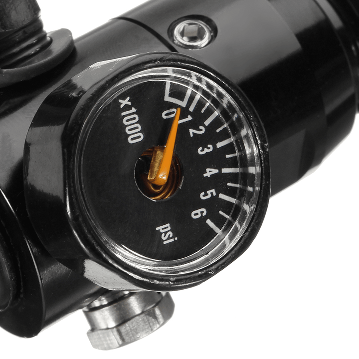 5/8"-18UNF Thread Paint Valve Ball Regulator Input 4500Psi HPA Air Tank Output 1800Psi Ball Valve - MRSLM