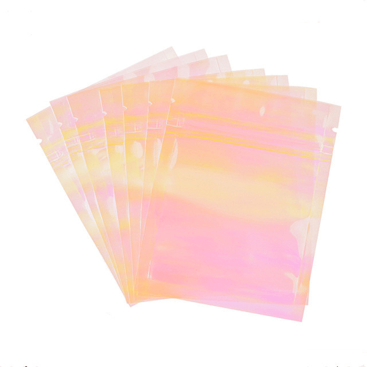 8 Sizes 20Pcs Pack Plastic Bag Aluminum Foil Hologram Food - MRSLM