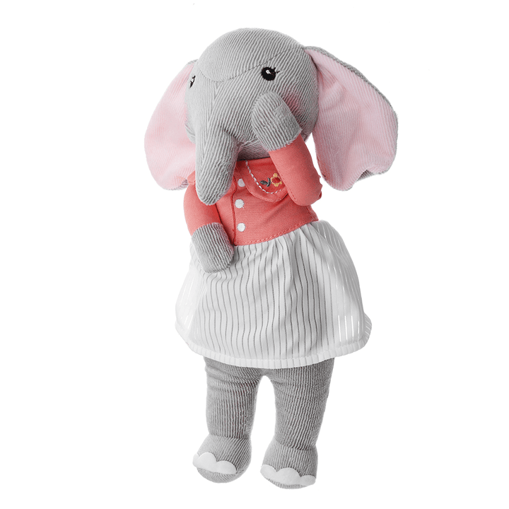 12.5 Inch Metoo Elephant Doll Plush Sweet Lovely Kawaii Stuffed Baby Toy for Girls Birthday - MRSLM