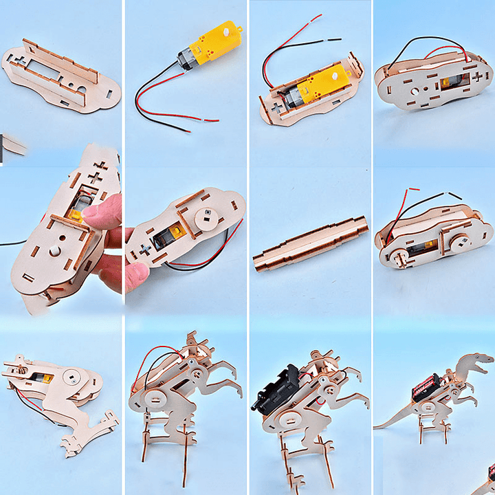 Stechnology Small Production Electric Motor Tyrannosaurus Walking Robot - MRSLM