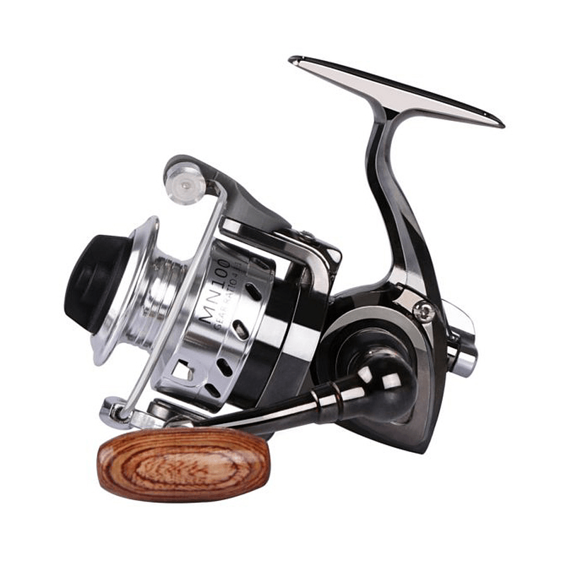 ZANLURE MIN100 1#/120M 4.3:1 Mini Ice Fishing Reel Ultra Light Spinning Fishing Reel Sea Fishing - MRSLM