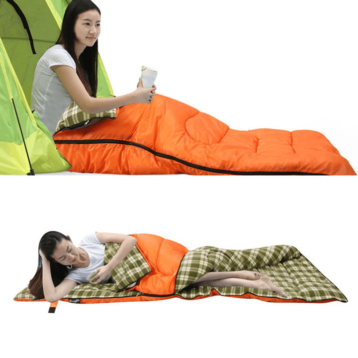 Ipree® Single People Sleeping Bag Adult Winter Warm Polyester Sleeping Sack Outdoor Camping Travel - MRSLM