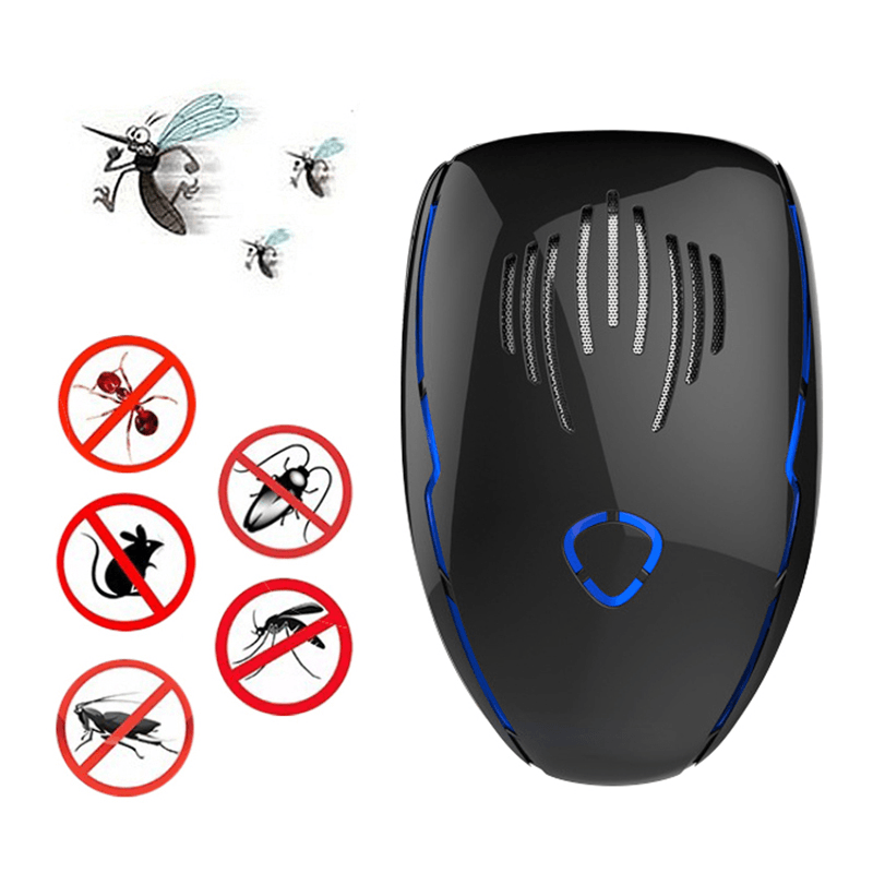 Electronic Ultrasonic anti Mosquito Repeller Pest Mosquito Mouse Flies Rat Repellent - MRSLM