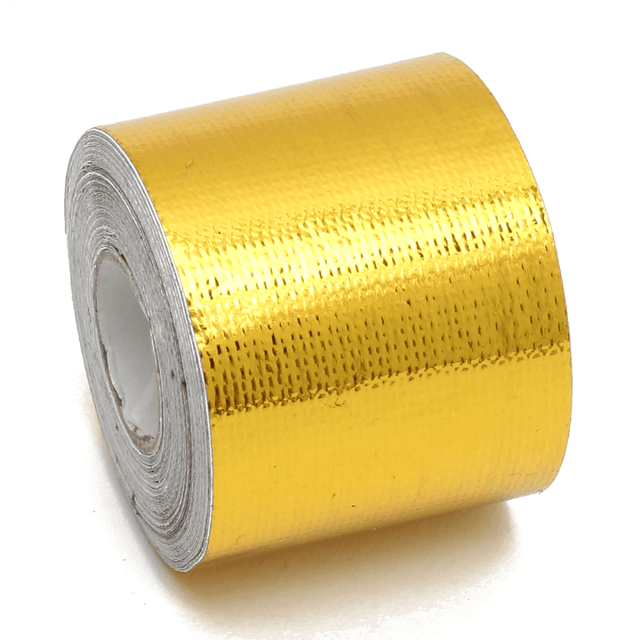 5Cmx10M Heat Cool Reflective Tape 500 Degree Gold Heat Protection - MRSLM