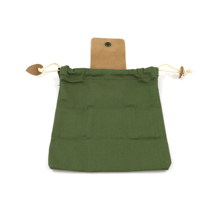 Foraging Bag Waist-Hanging Fruit Picking Bag Jungle Storage Bag for Hiking Bush Craft Sack Extra Belt Pocket - MRSLM