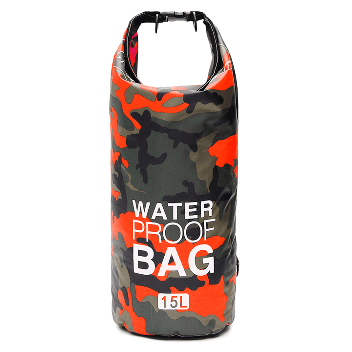 Ipree® 15L Sports Waterproof Rainproof Bag Sack Canoe Pouch Floating Boating Kayaking Camping Water Resistant Boating Bag - MRSLM