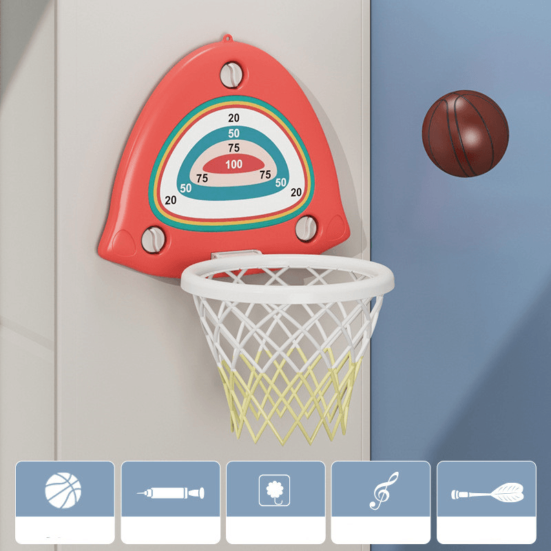 Children'S Basketball Stand Hanging Household Simple Suction Cup - MRSLM