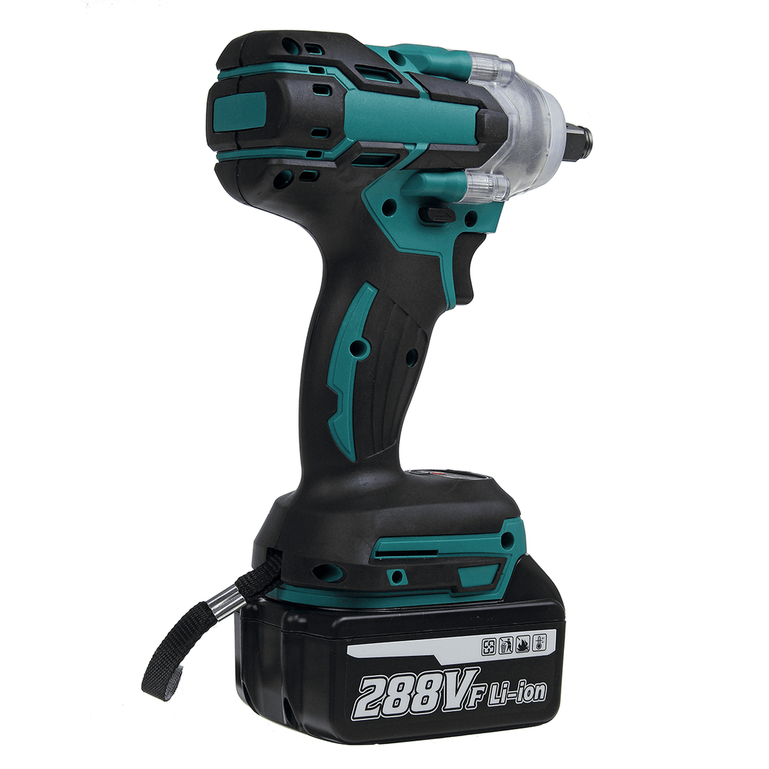 VIOLEWORKS 288VF 1/2'' Electric Cordless Brushless Impact Wrench with 1/2 Battery - MRSLM