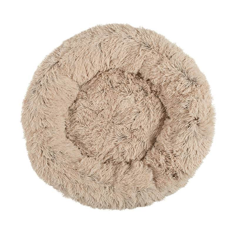 Pet Bed Comfortable Donut Cuddler round Dog Kennel Ultra Soft Washable Dog and Cat Cushion Bed Winter Warm Sofa - MRSLM