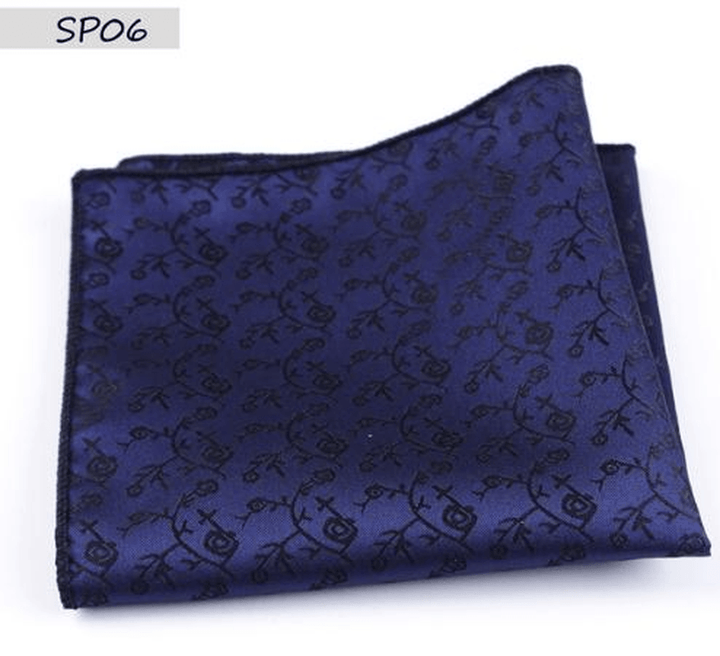 New Cravat Hankerchief Practical Hankies Men'S Pocket Print - MRSLM