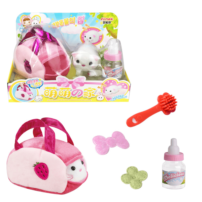 Electronic Induction Pet Cute Rabbit Girl Play House Toy - MRSLM