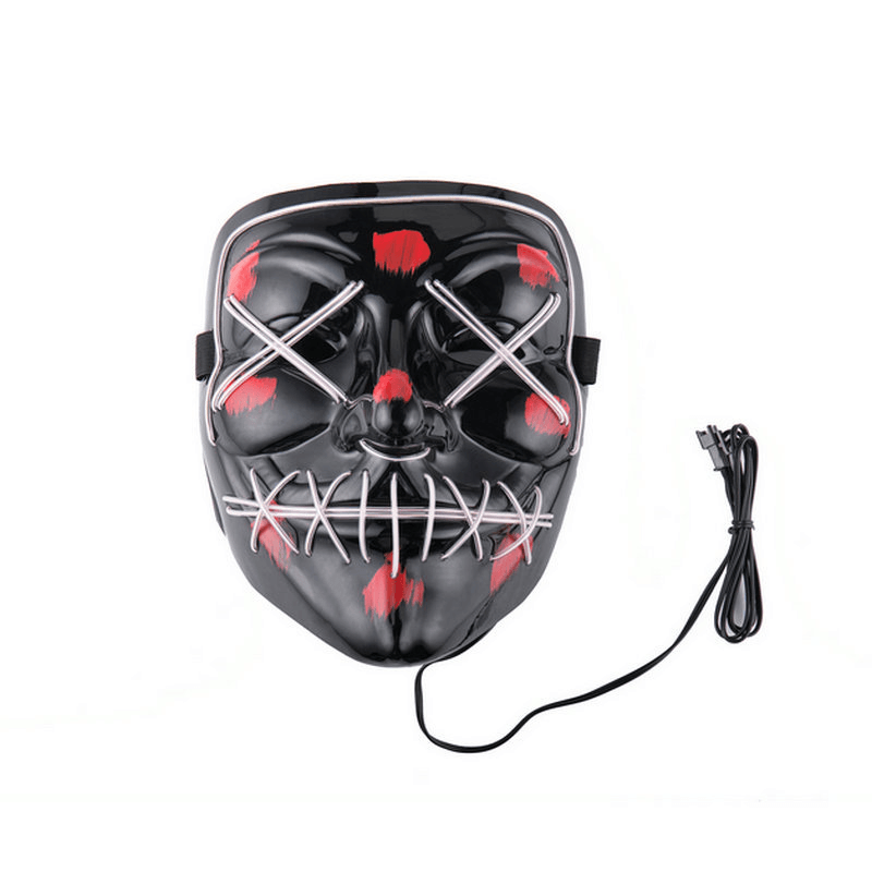 Halloween Horror Cold Light Mask - MRSLM