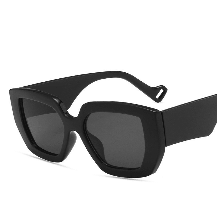 Side Sunglasses Personality Polygon Contrast Sunglasses Retro Sunglasses - MRSLM