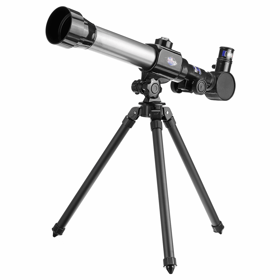 20X 30X 40X Zoom Astronomical Monocular Zoom Refractor Telescope with Tripod for Kids Toy Gift - MRSLM