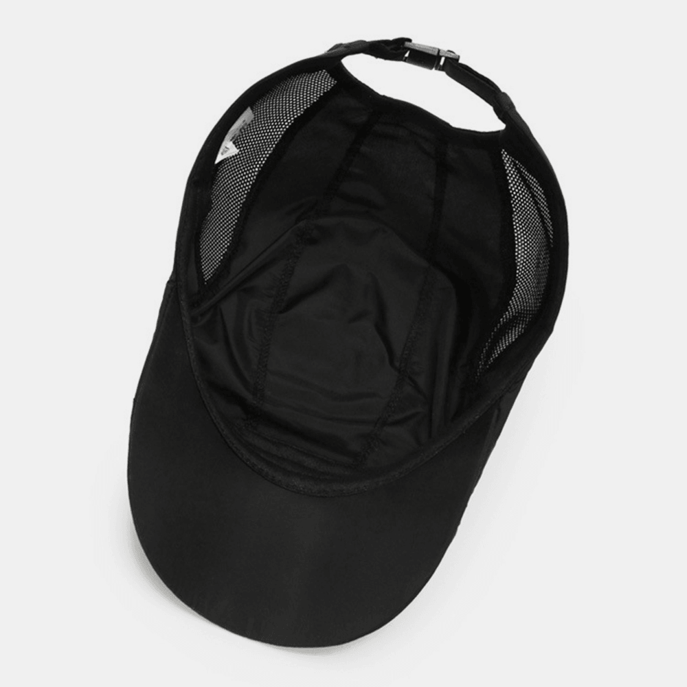 Men Quick-Drying Summer Outdoor Sport Anti-Uv Sunshade Mesh Breathable Mesh Hat Flat Hat Beret Hat - MRSLM