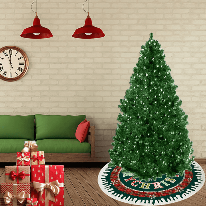 2020 Christmas Decor 87Cm Christmas Tree Skirt Mat Edge Border round Mat Carpet for Home Living Room Decoration - MRSLM