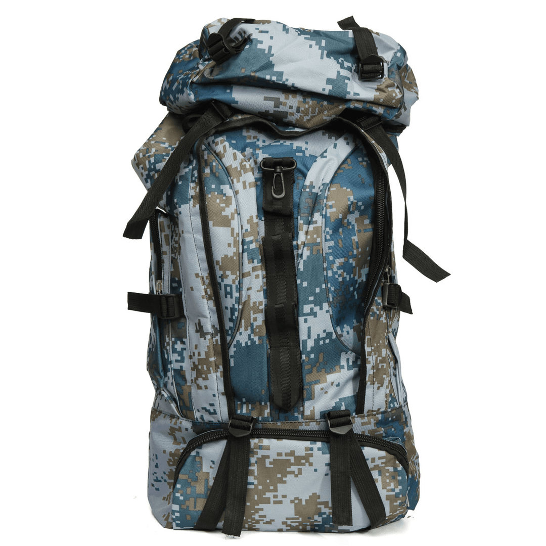 80L Outdoor Tactical Bag Climbing Backpack Waterproof Sports Travel Hiking Camping Rucksack - MRSLM