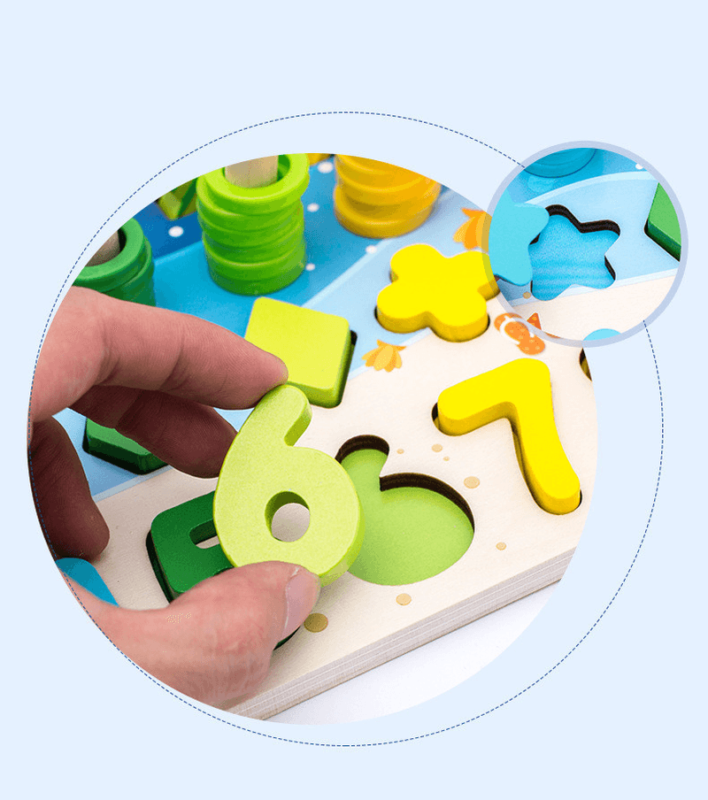 Children'S Magnetic Fishing Educational Toys - MRSLM