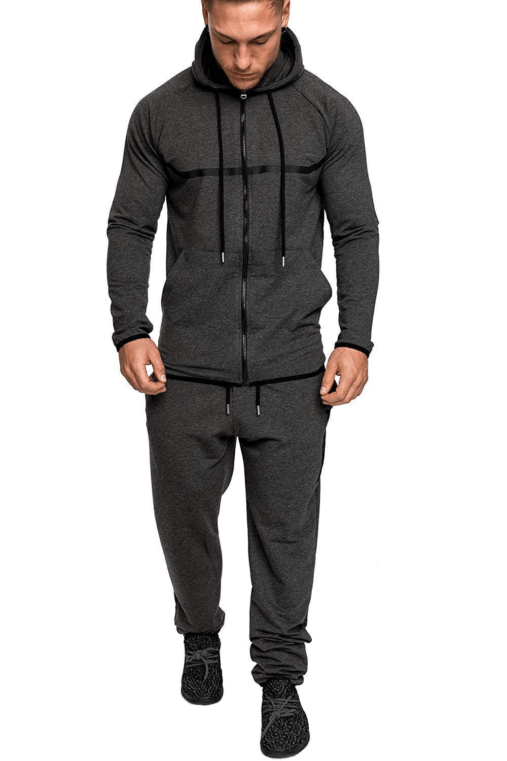 Leisure Sports Fitness Suit Men'S Snowflake - MRSLM