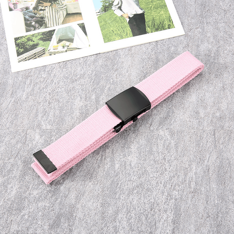 3.2 Ball Buckle Belt Braided Chemical Fiber Casual Belt - MRSLM