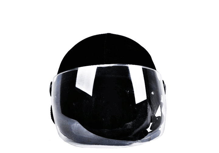 Unisex Black Suede Equestrian Helmet - MRSLM