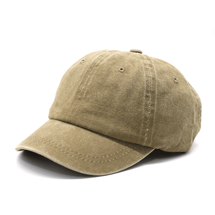 5Cm Short Brim Baseball Cap for Men and Women - MRSLM