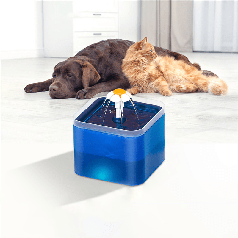 Multi-Color Smart Pet Drinking Fountain Automatic Low Noise Super Capacity Cat Drinking Filtering Machine - MRSLM