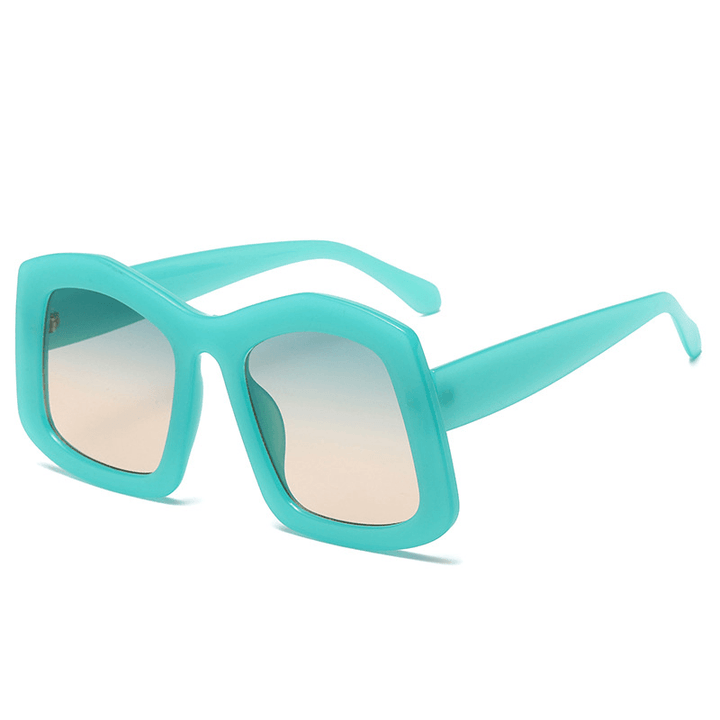 Big Frame Candy-Colored Sunglasses Fashion Street Shot - MRSLM