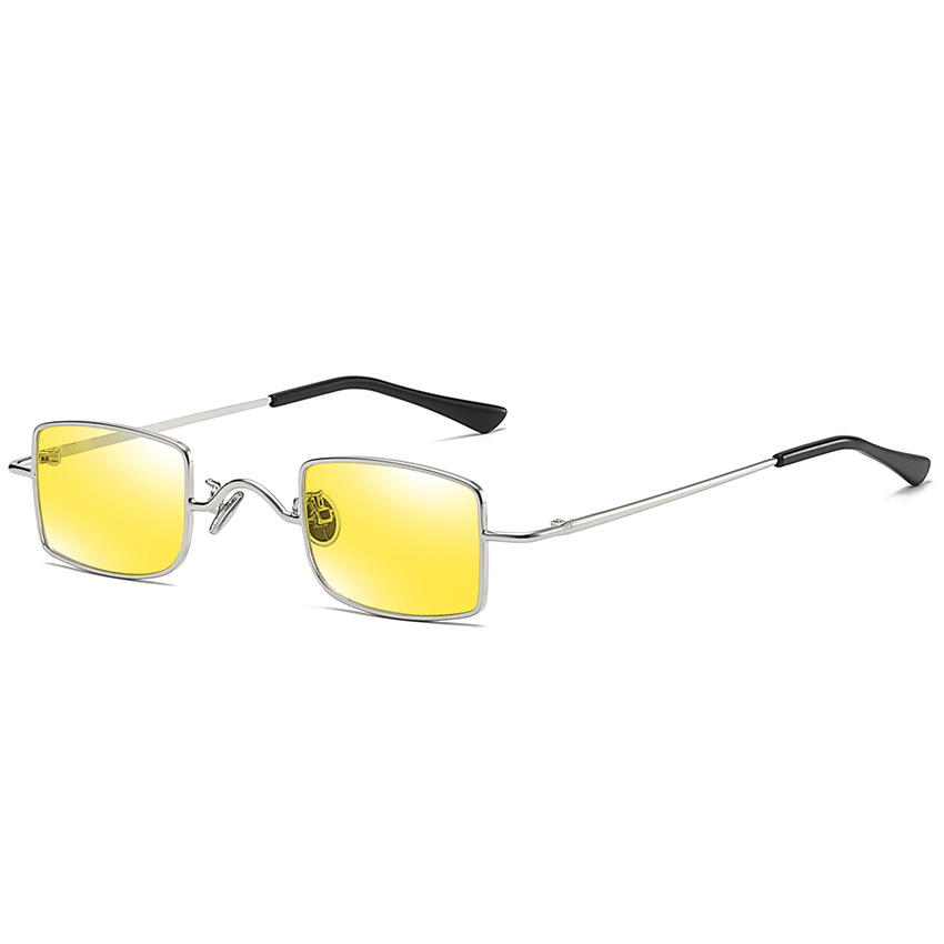 Small Square Retro Sunglasses, Men and Women Light Trendy Sunglasses - MRSLM