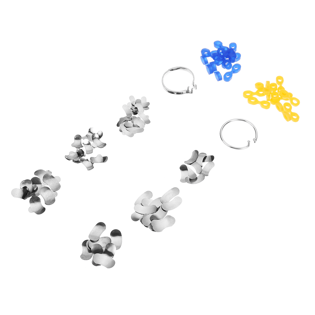 TOR VM 100Pcs Dental Matrix Sectional Contoured Metal Matrices Tools No. 1.398 - MRSLM