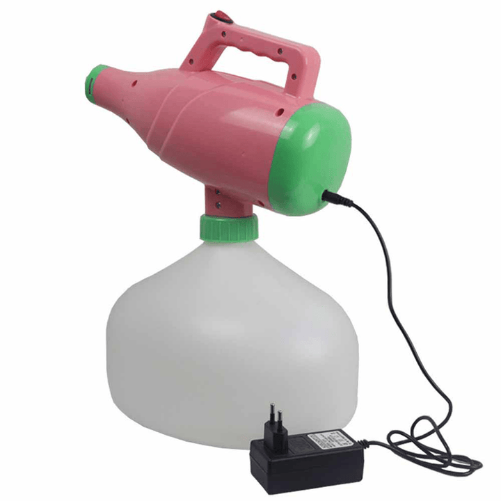 5L Electric ULV Fogger Portable Ultra-Low Volume Atomizer Sprayer 2 Modes Adjustable Fine Mist Blower Pesticide Nebulizer - MRSLM