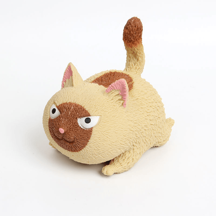 Spot Decompression Toy Angry Cat Simulation Cute Daze Decompression Cat - MRSLM