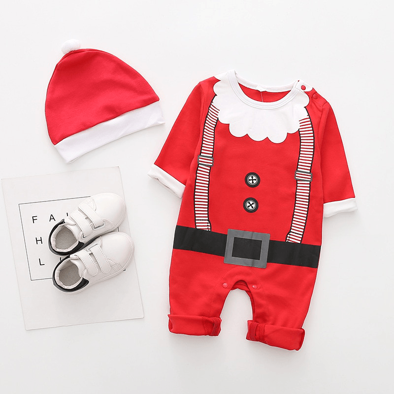 Santa Claus Romper Baby and Toddler Romper - MRSLM