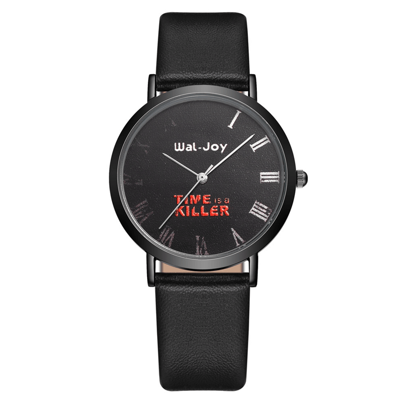 Simple Fashion Roman Number Student Watch Unisex Quartz Wrist Watch - MRSLM