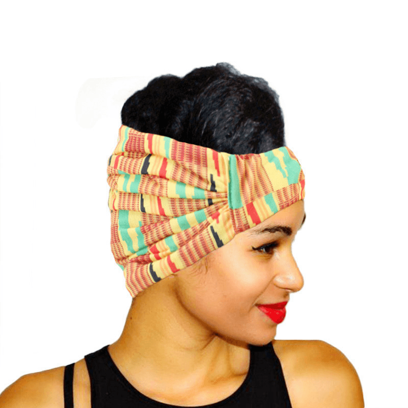 Women'S Sports Print Wide Head Headband - MRSLM