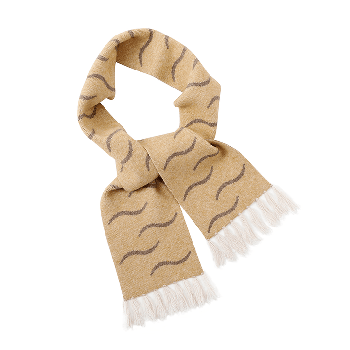 Corn Ginger Zebra Thick Scarf - MRSLM