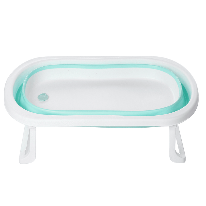 Baby Bathtub Foldable Travel Bath Large Newborn Kids Deluxe Wash Bath Tub - MRSLM