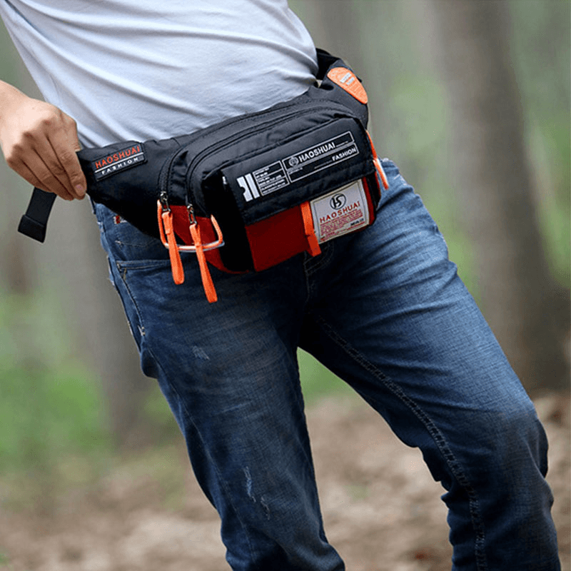 Fashion Sports Bag Waist Bag Waterproof Large Capacity Outdoor Bag for Men - MRSLM