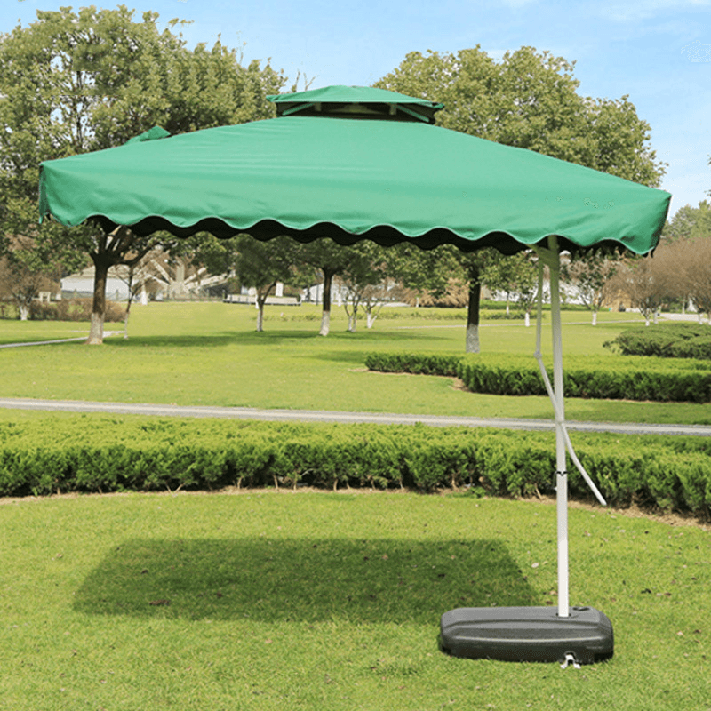 Outdoor Large Awning Sunshade Sun Umbrella Shelter Garden Yard Booth UV Proof Sun Shading - MRSLM