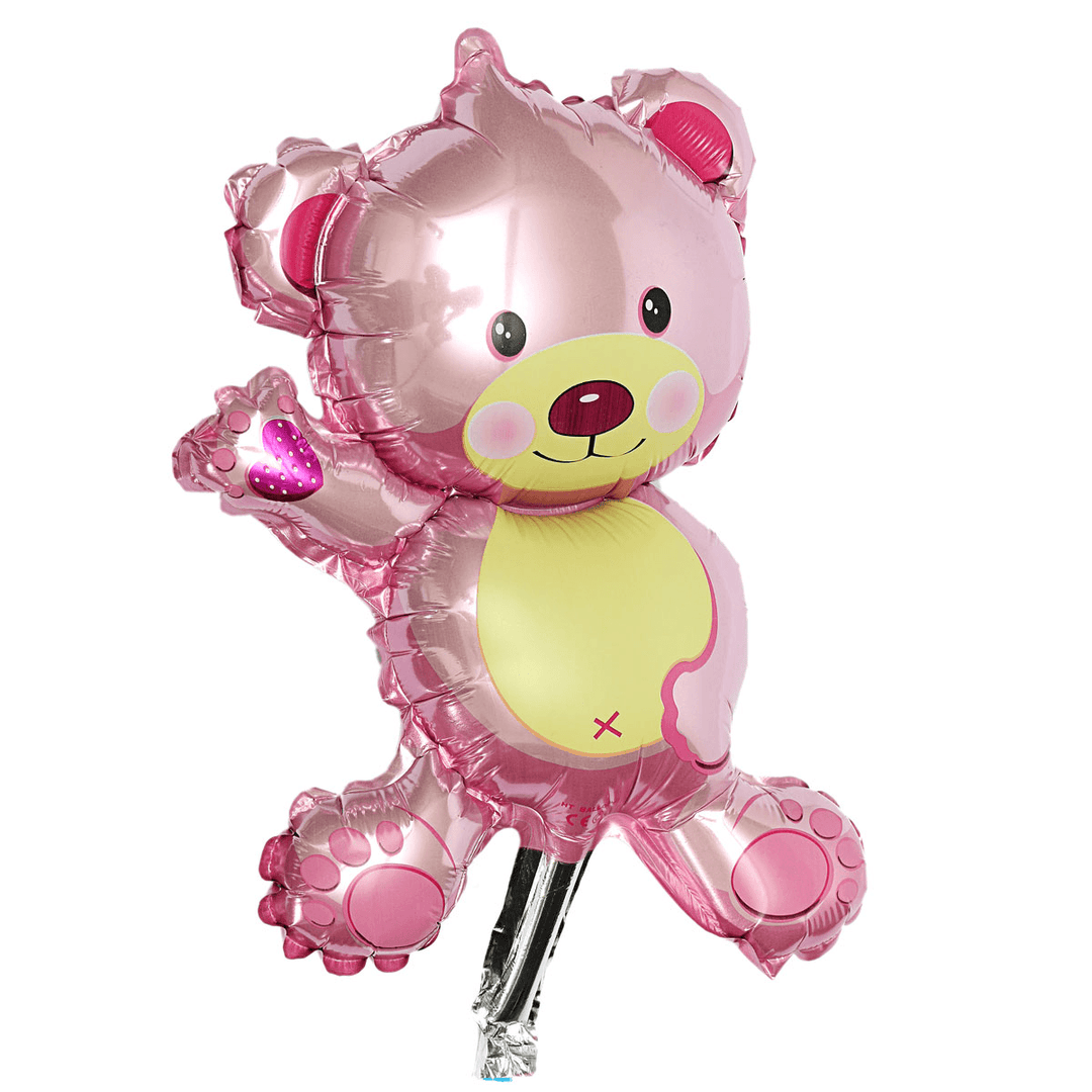 Baby Girl Boy Birthday Party Balloon Stroller Foot Bear Balloons Party Decoration - MRSLM