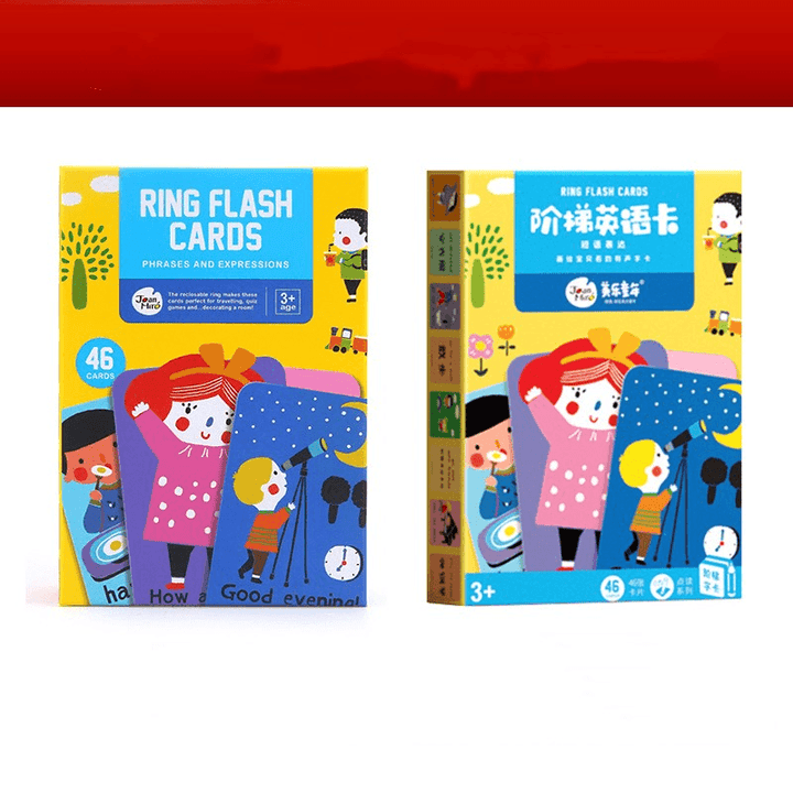 Baby Early Education Teaching Aids Puzzle Memory Card Kindergarten Word Recognition Toy - MRSLM