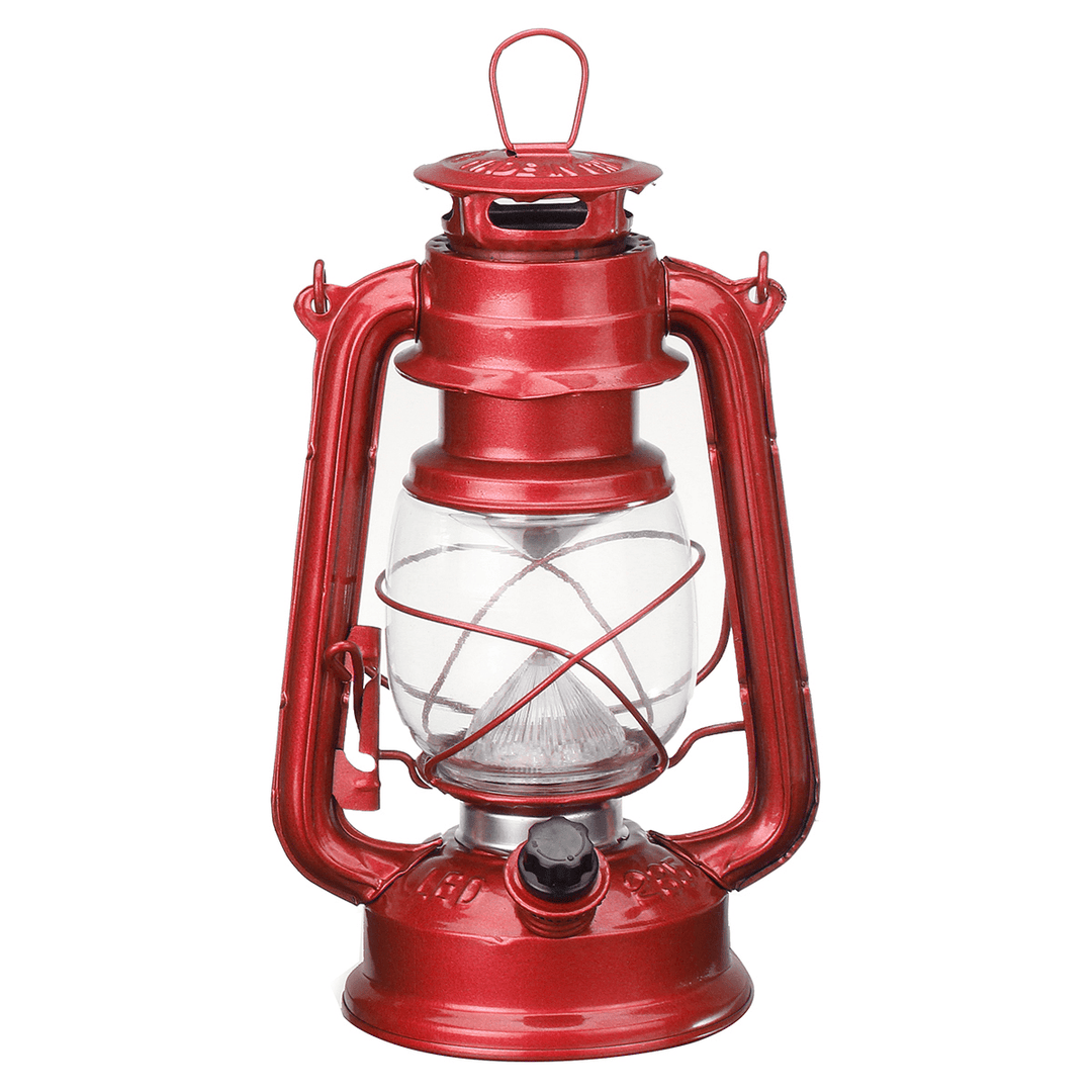 Vintage Style 15 LED Emergency Light Battery Operated Indoor Outdoor Camping Fishing Lantern - MRSLM