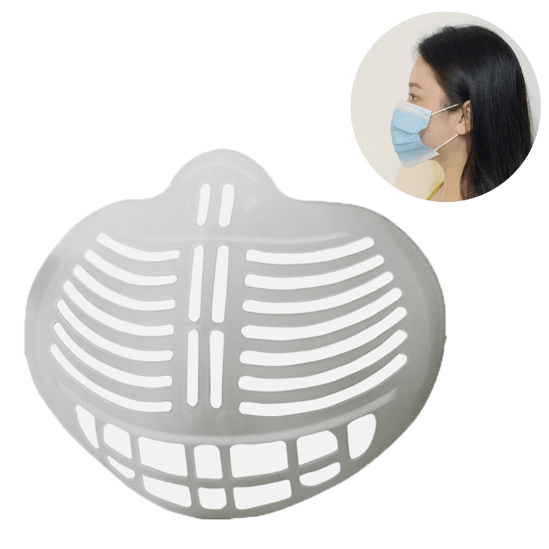 BIKIGHT 10PCS 3D Mask Bracket Inner Support Frame for Face Mask Prevent Lipstick off Facemask Holder Cycling Mask Accessories - MRSLM