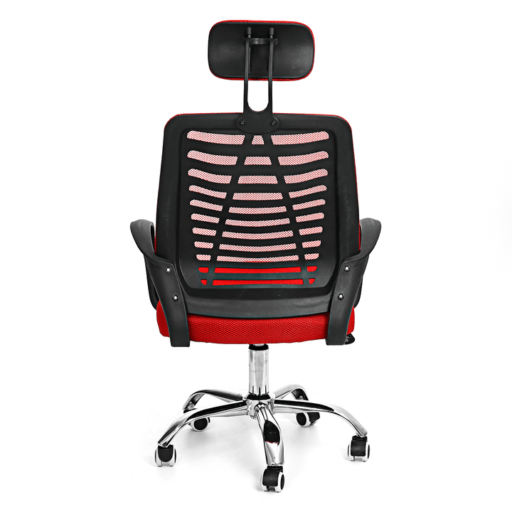 Ergonomic Office Chair with Rocking Funtion Sponge Cushion High-Back Comfortable Mesh for Home Office - MRSLM